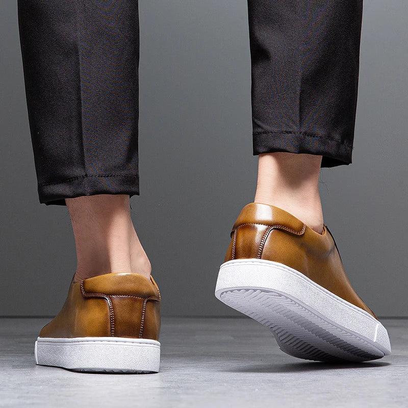 Premium Leather Low-Top - Sneakers CASA LARO MEN