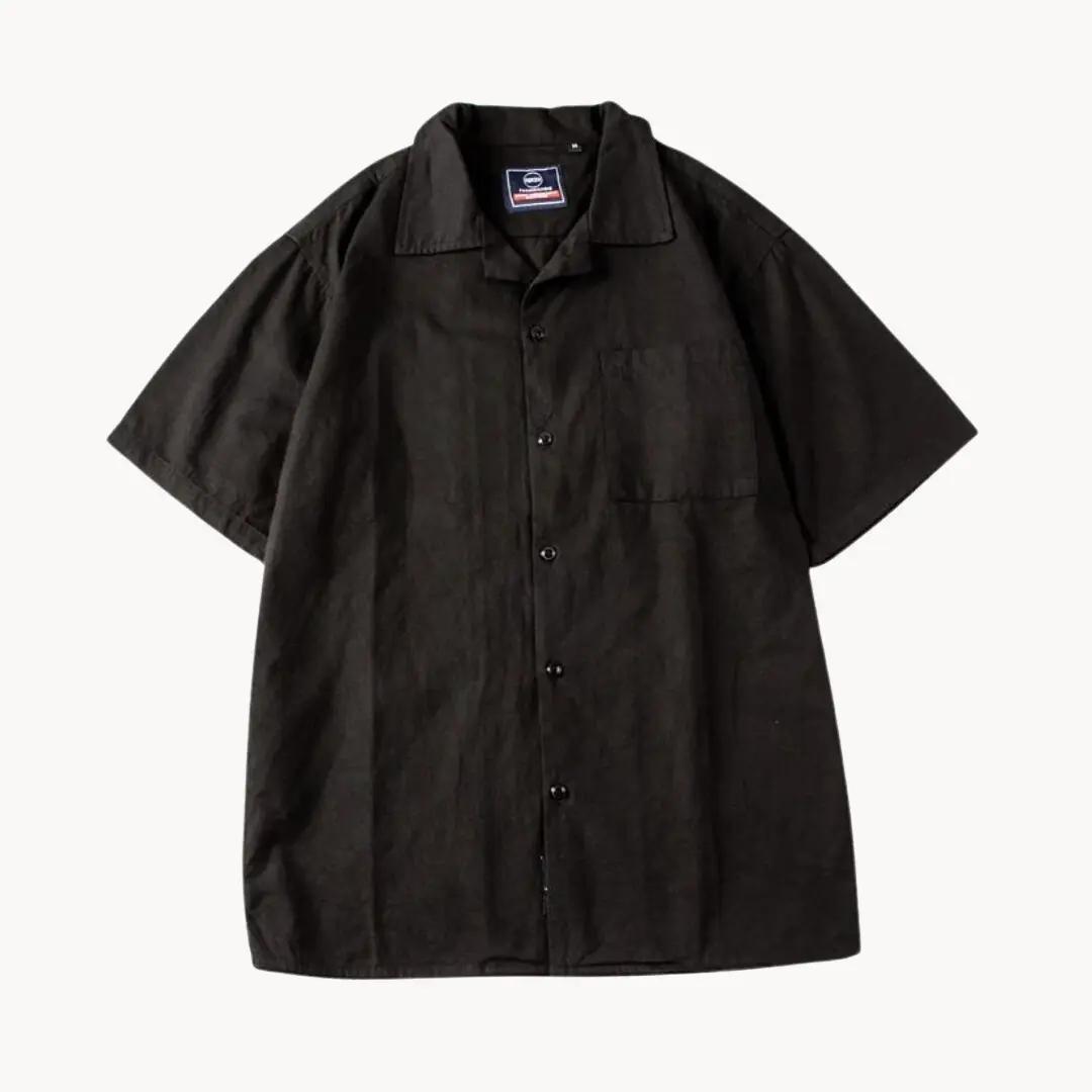 Prime Cotton Camp Collar - Polo CASA LARO