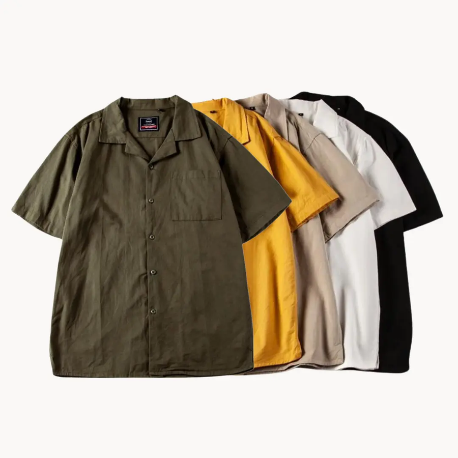 Prime Cotton Camp Collar - Polo CAAYWORLD