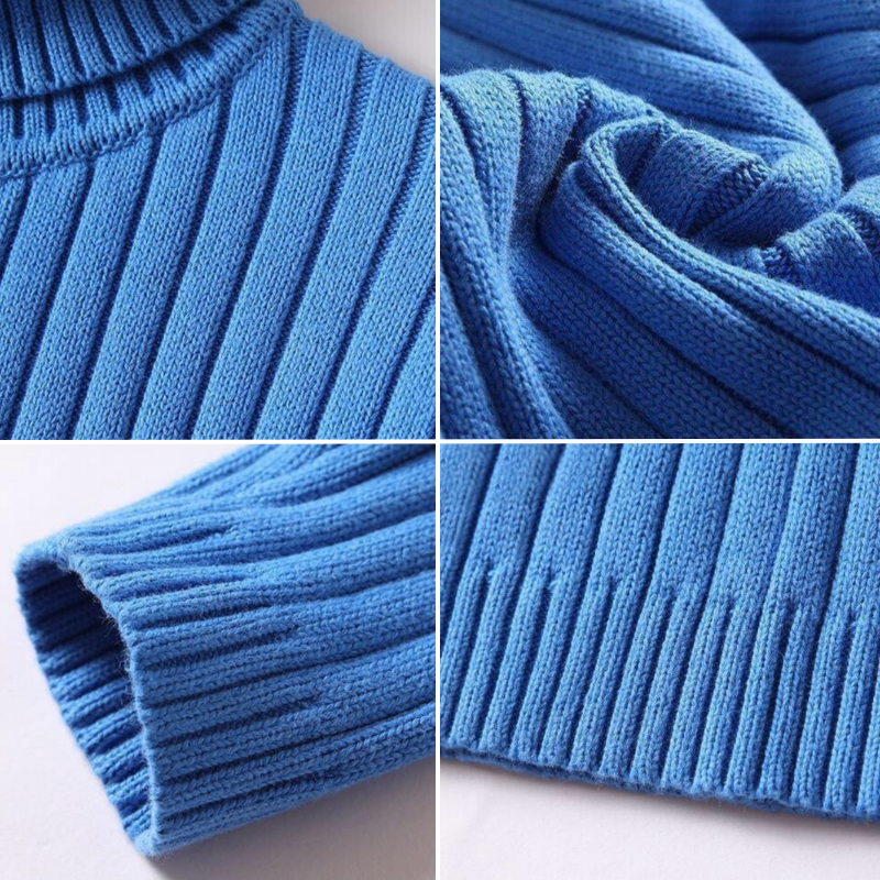Merino Wool Turtleneck - Sweater