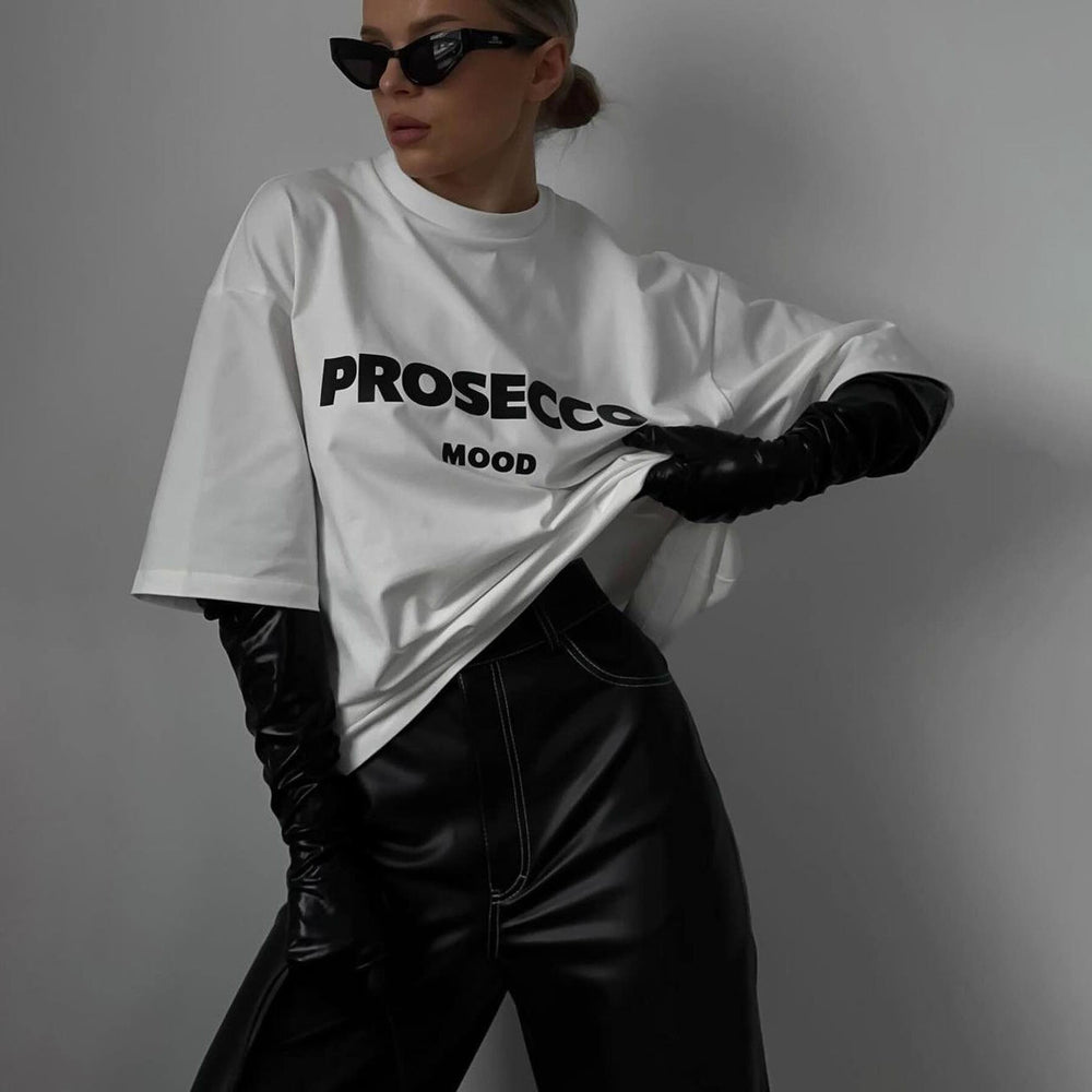 Prosecco Oversized Cotton - Shirt CASA LARO