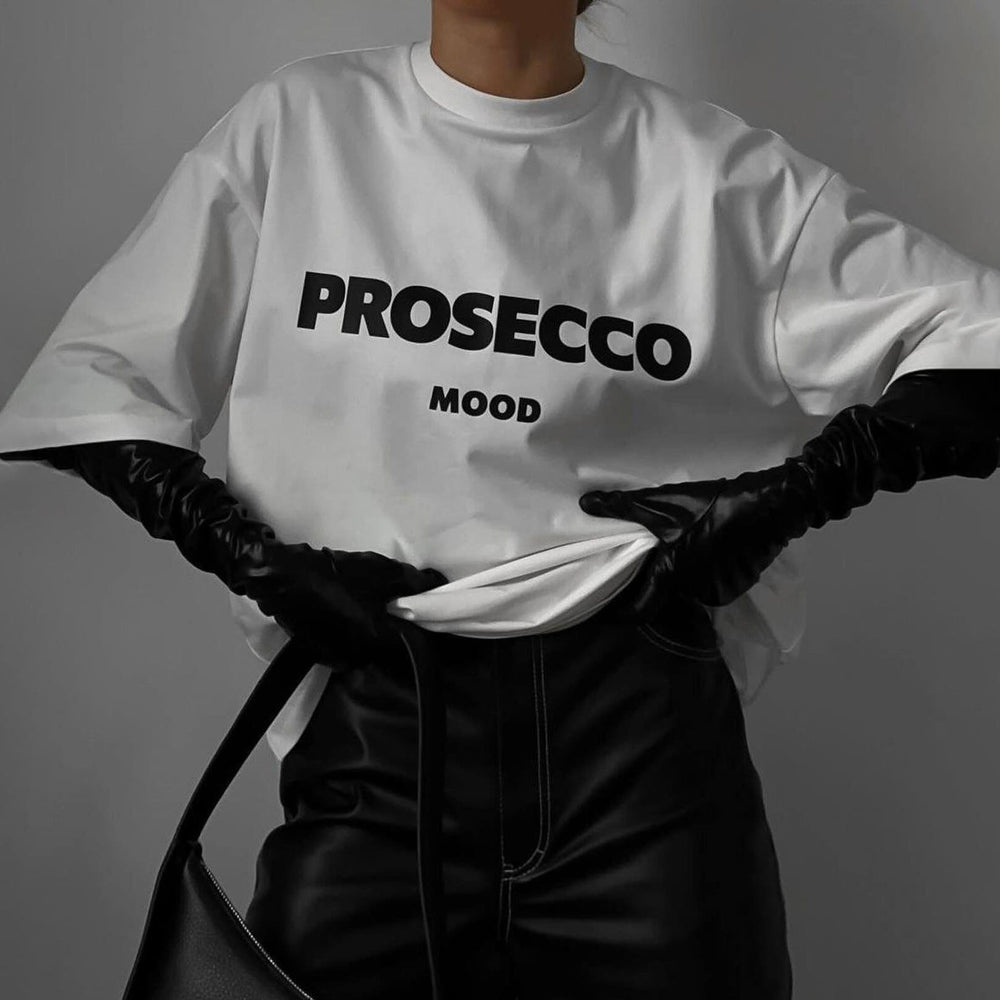 Prosecco Oversized Cotton - Shirt CASA LARO
