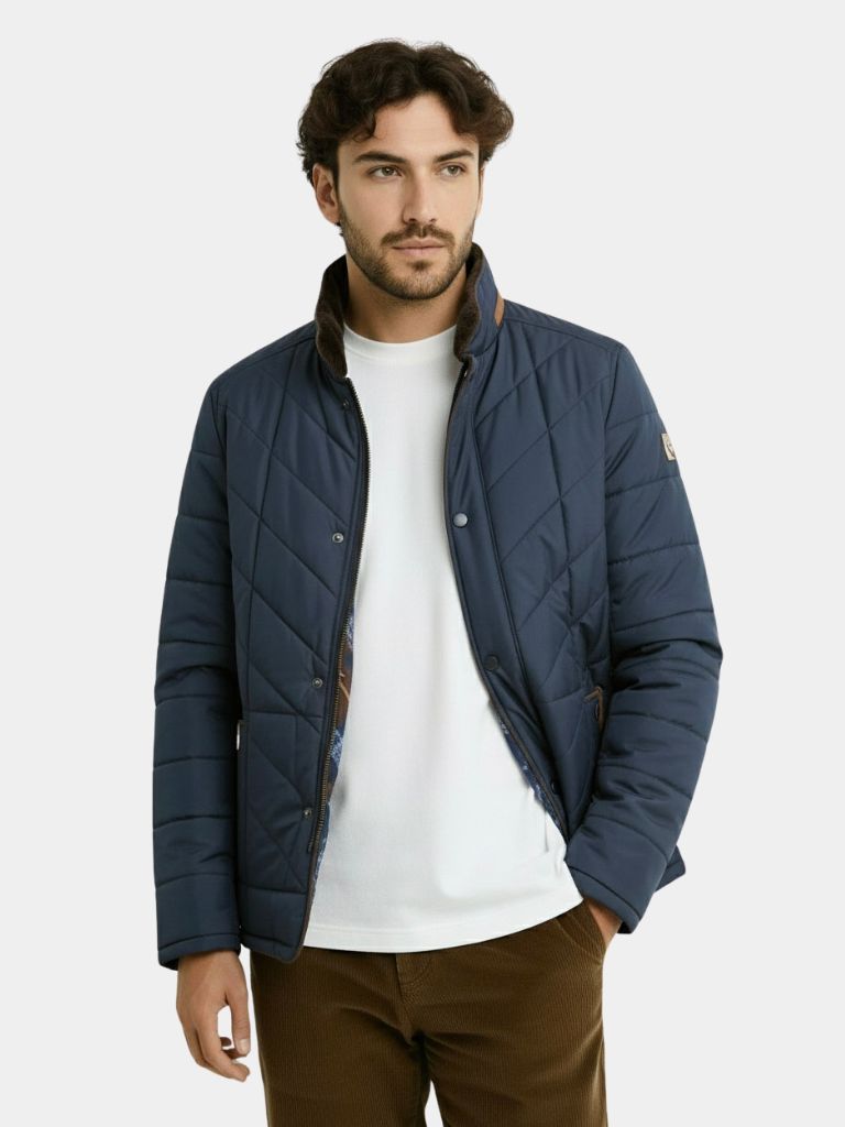 Quilted Winter Jacket - Casa  Laro CASA LARO