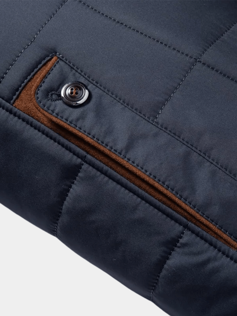 Quilted Winter Jacket - Casa  Laro CASA LARO