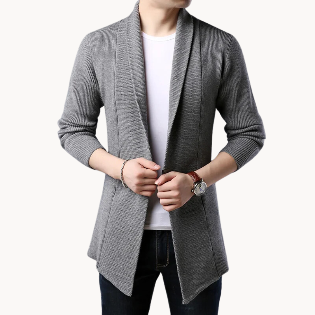 Quincy Longline - Cardigan CASA LARO MEN
