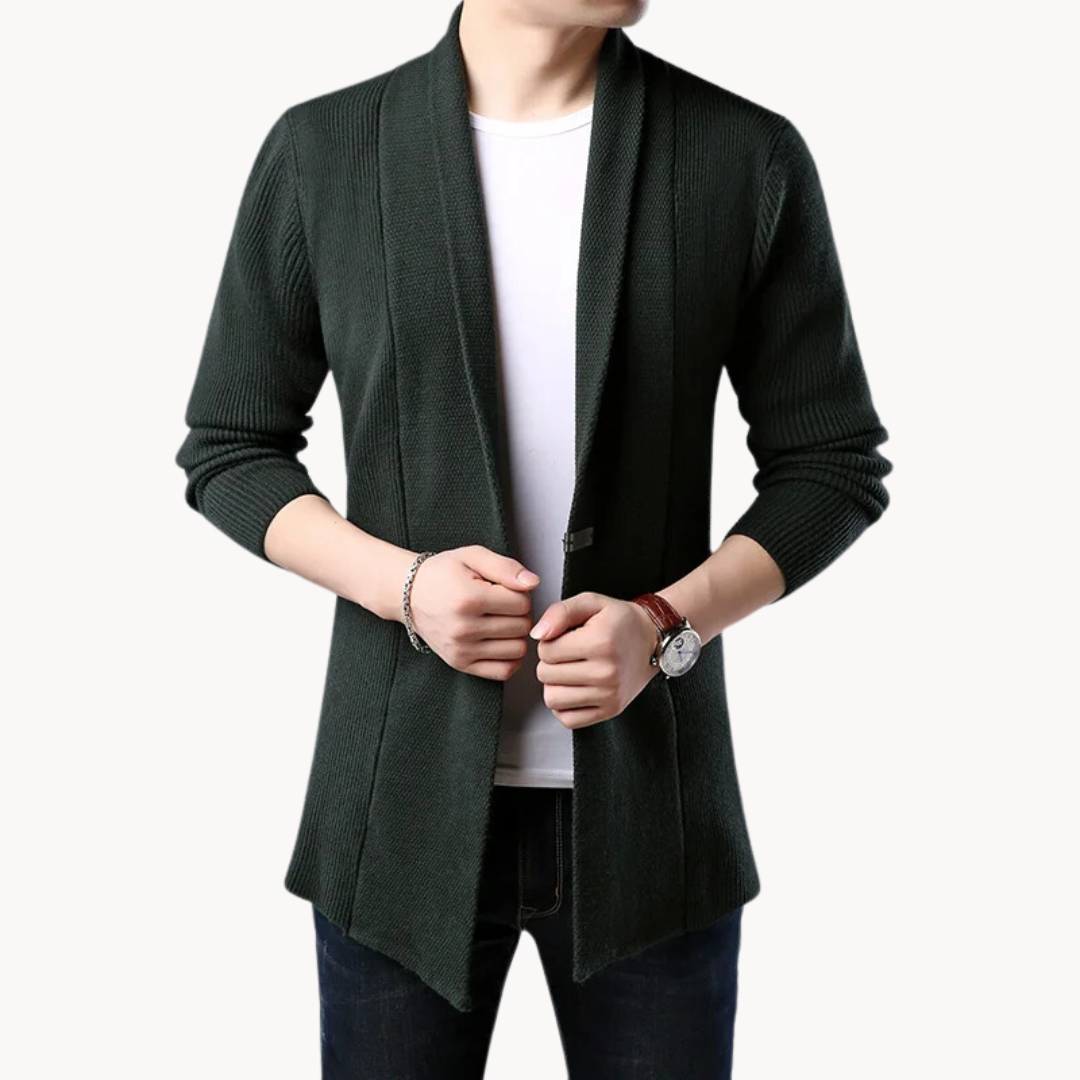 Quincy Longline - Cardigan CASA LARO MEN