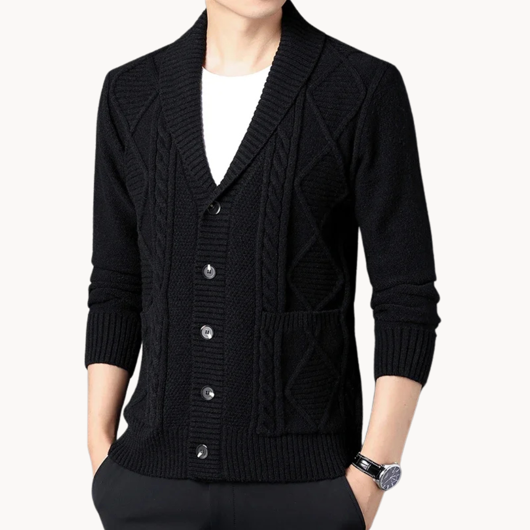 Raleigh Knitted - Cardigan CASA LARO MEN