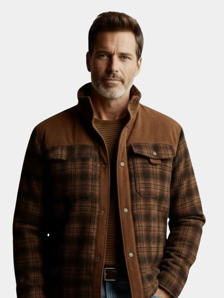 Redwood Rustic Flannel Jacket - Casa  Laro CASA LARO