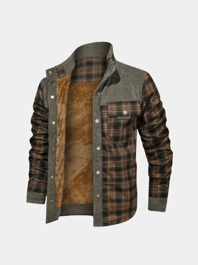 Redwood Rustic Flannel Jacket - Casa  Laro CASA LARO