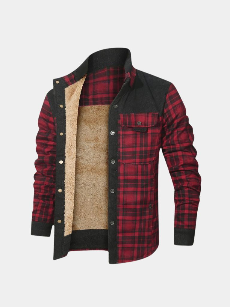 Redwood Rustic Flannel Jacket - Casa  Laro CASA LARO