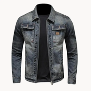 Redwood Washed Denim Trucker - Jacket CASA LARO