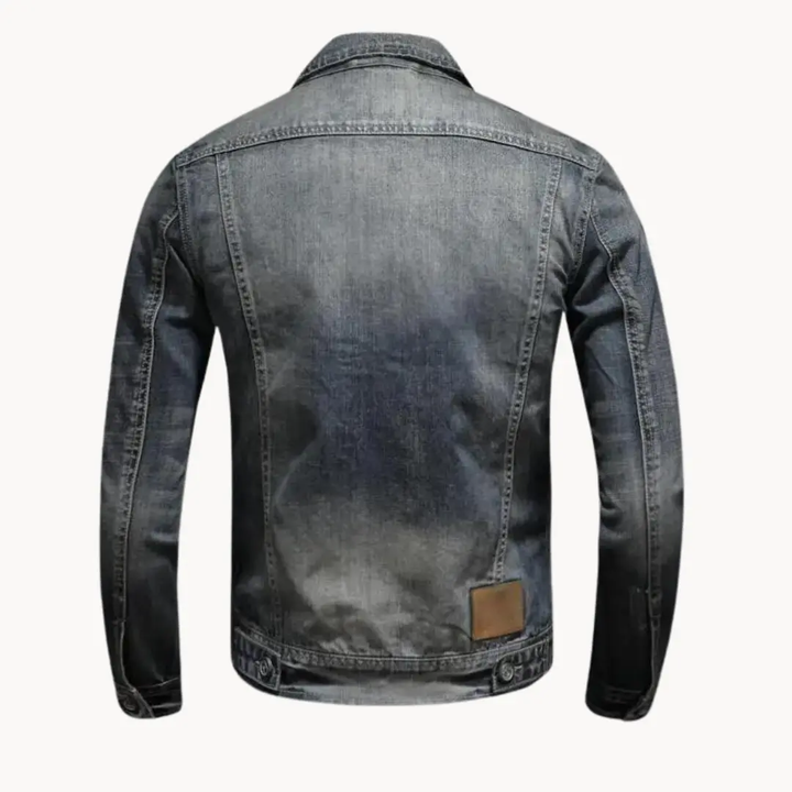 Redwood Washed Denim Trucker - Jacket CASA LARO