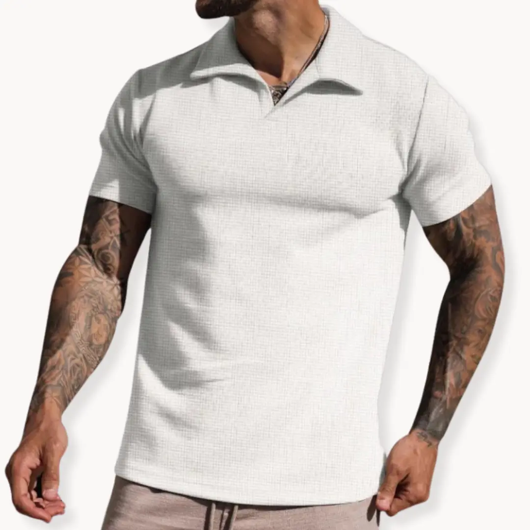 Refined Cotton Piqué Polo - T-Shirt CASA LARO