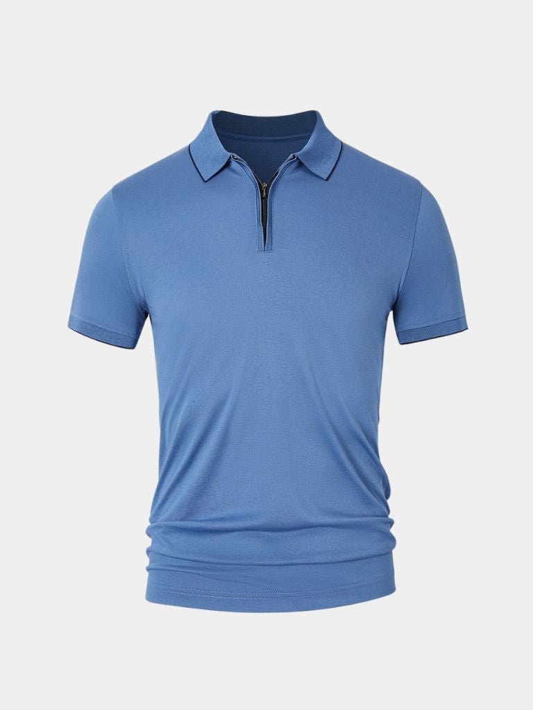Regis Quarter Zip Polo – Casa  Laro CASA LARO