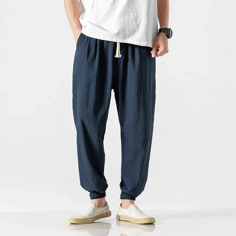 Relaxed Linen - Pants CASA LARO MEN