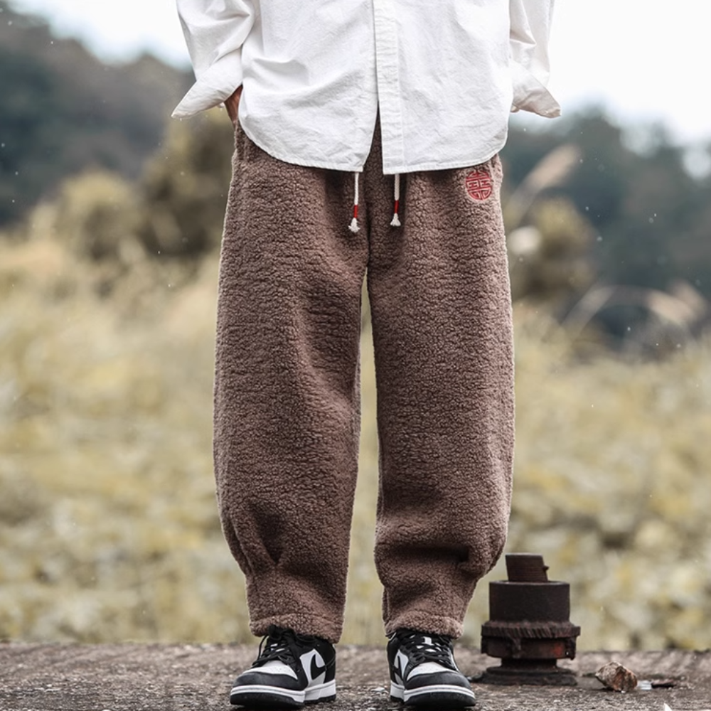 Relaxed Tapered Drawstring Waist - Joggers CASA LARO MEN