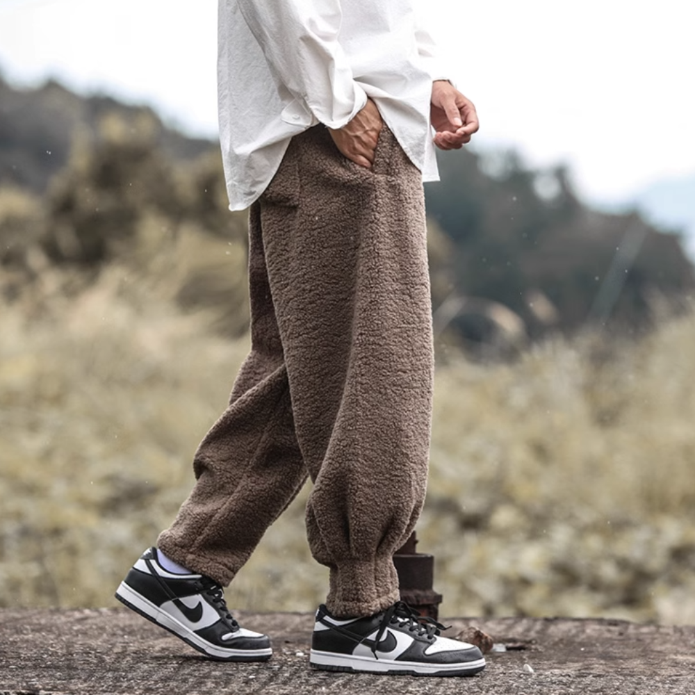 Relaxed Tapered Drawstring Waist - Joggers CASA LARO MEN