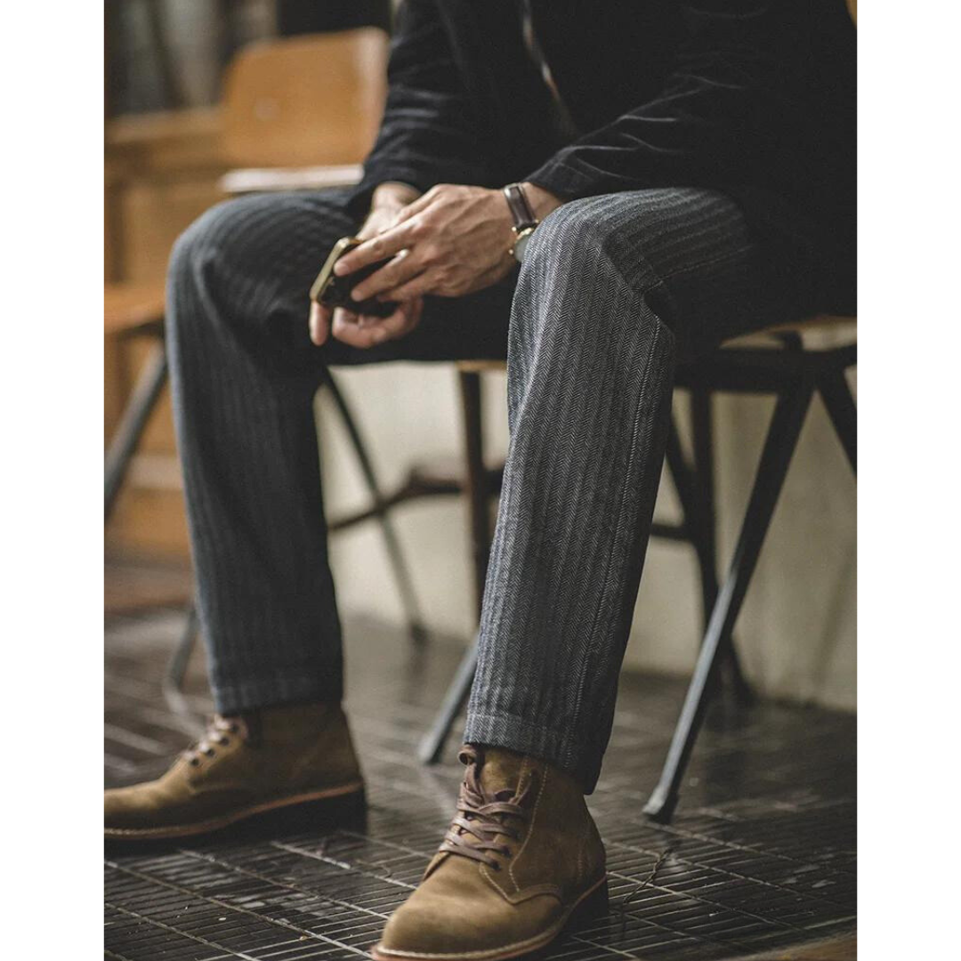 Retro Cotton - Trousers CASA LARO MEN