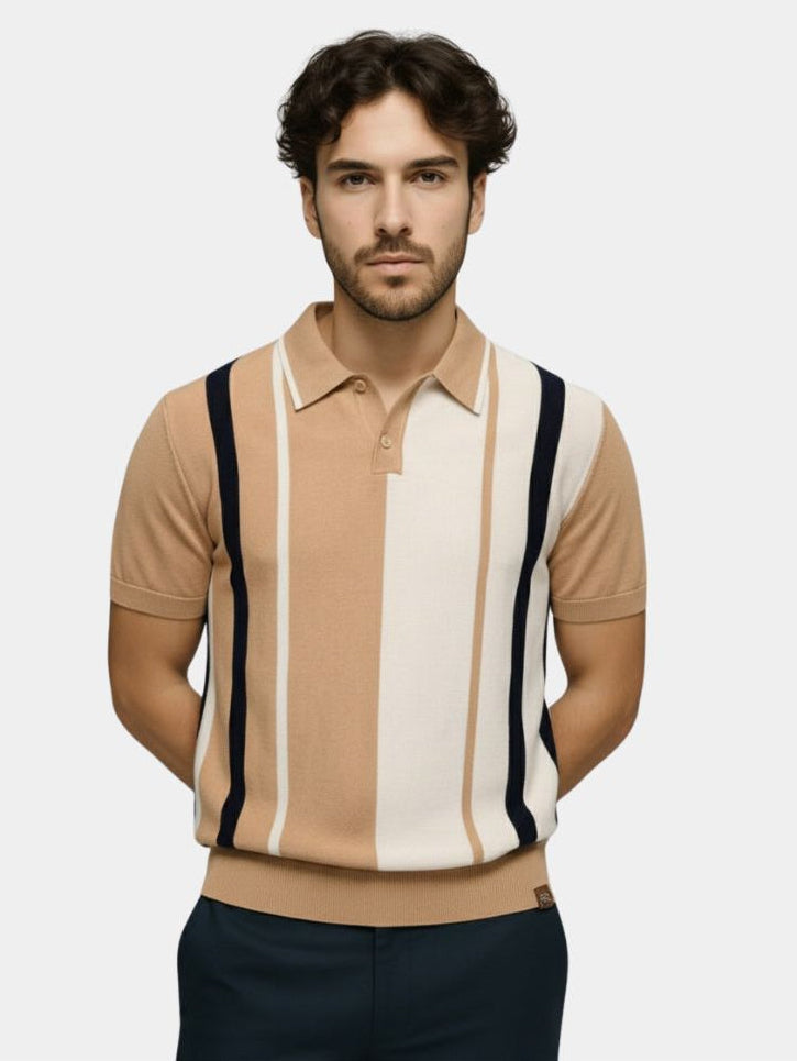 Retro Stripe Polo – Casa  Laro CASA LARO