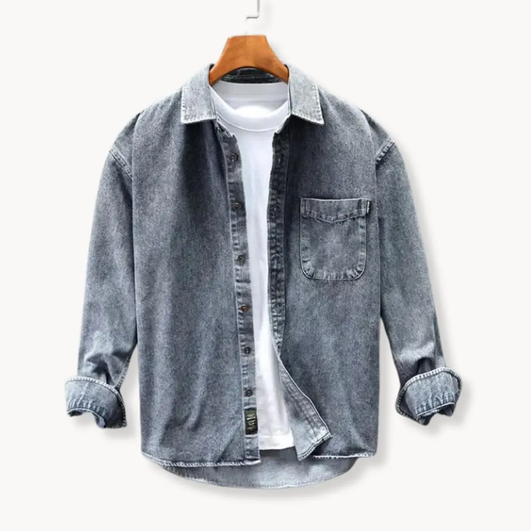 Retro Washed Denim - Shirt CASA LARO