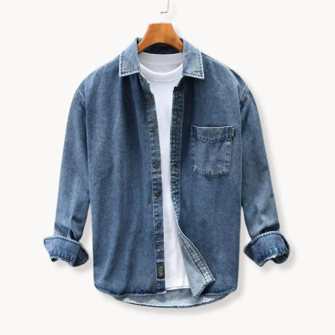 Retro Washed Denim - Shirt CASA LARO