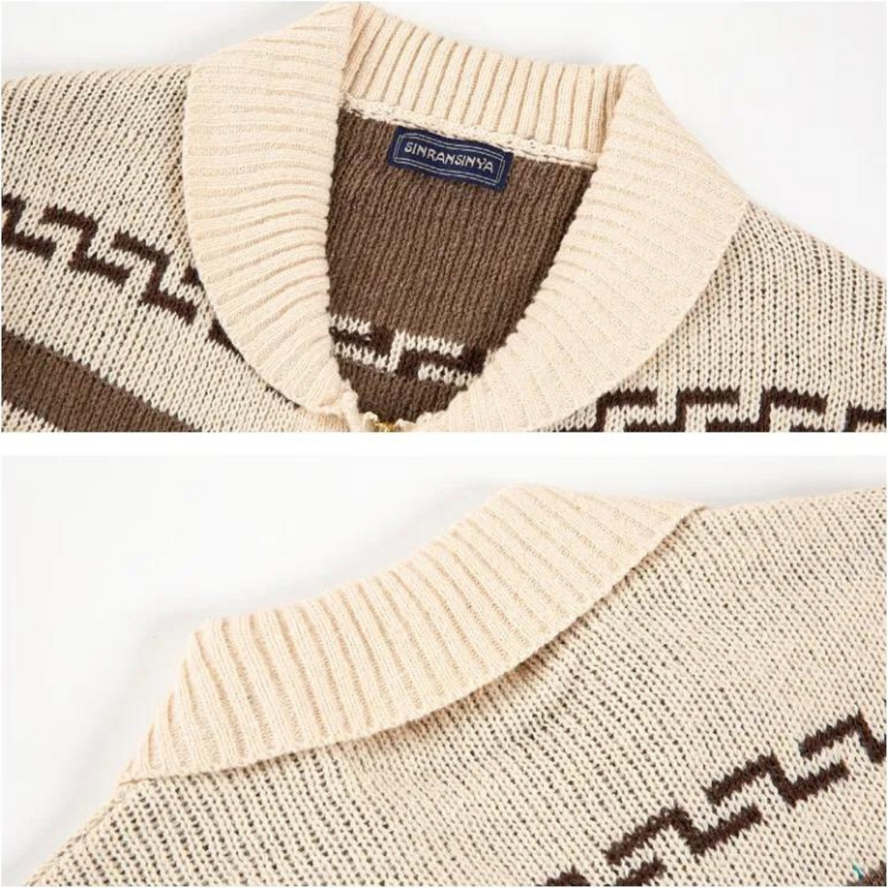 Ribbed Crew Neck - Sweater CASA LARO MEN