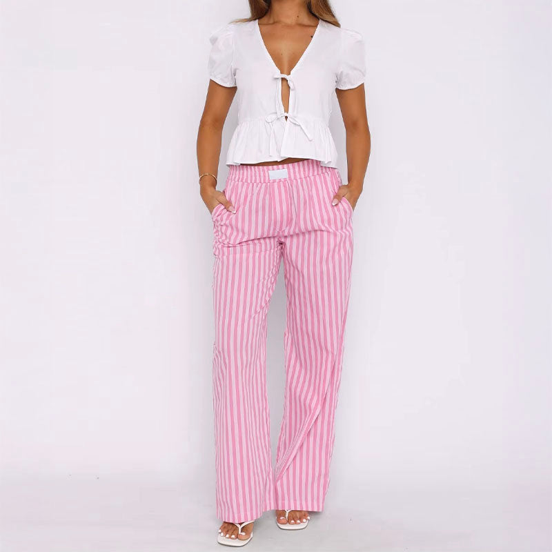 Riviera Striped - Trousers CASA LARO
