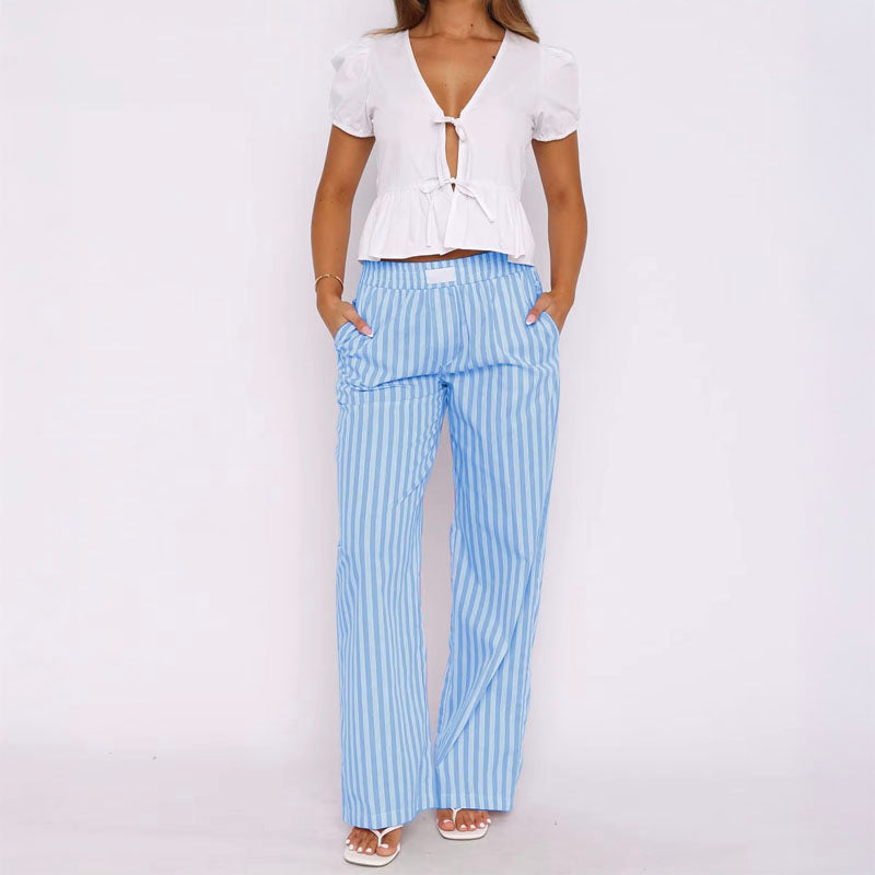 Riviera Striped - Trousers CASA LARO