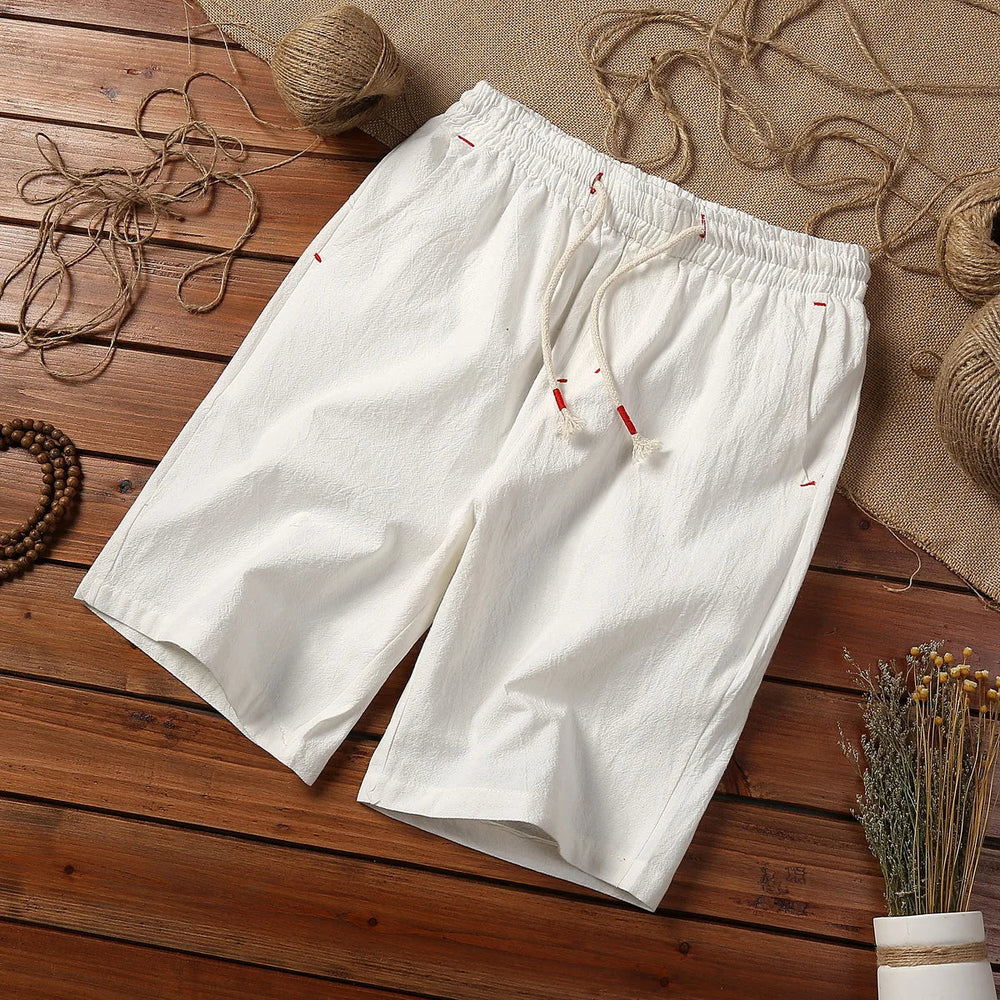 Riviere Cotton Relaxed Fit - Shorts CASA LARO MEN