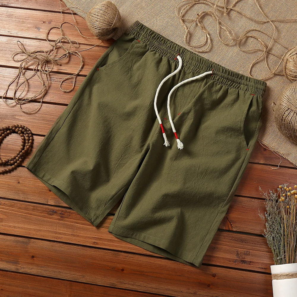 Riviere Cotton Relaxed Fit - Shorts CASA LARO MEN