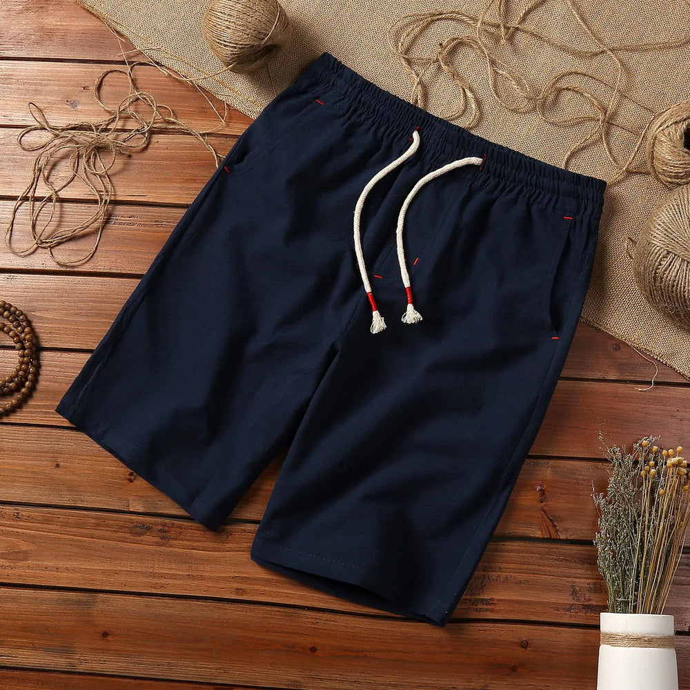 Riviere Cotton Relaxed Fit - Shorts CASA LARO MEN