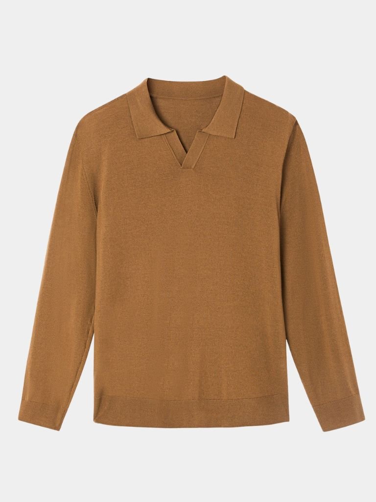 Royal Comfort Long Sleeve Polo - Casa  Laro CASA LARO