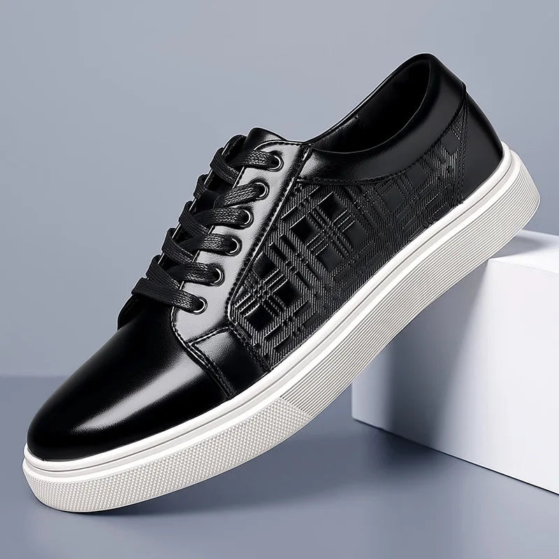 Leather Court Low-Top - Sneakers