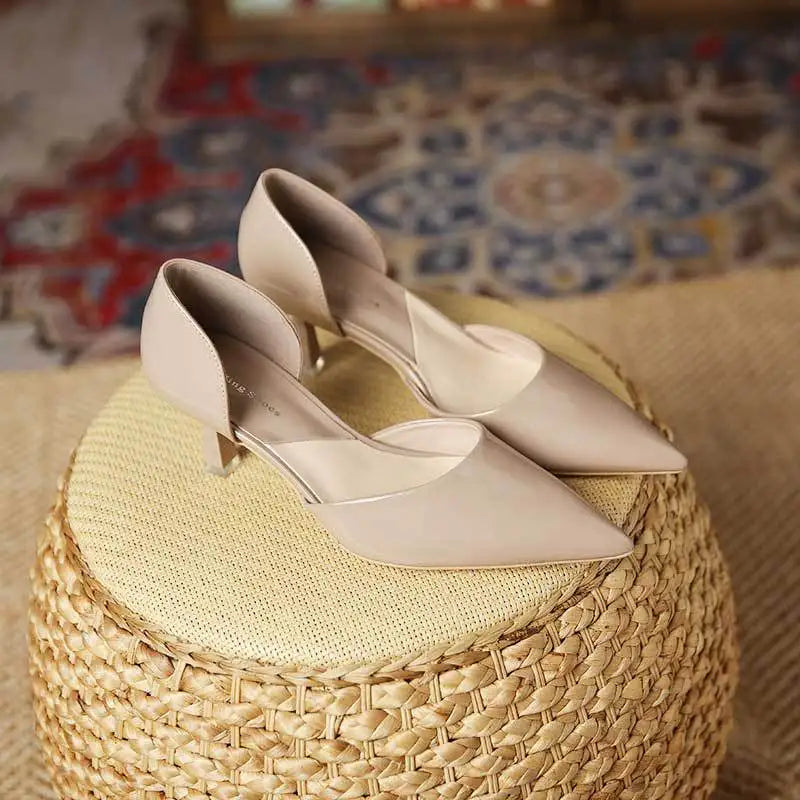Aveline Leather - Heels