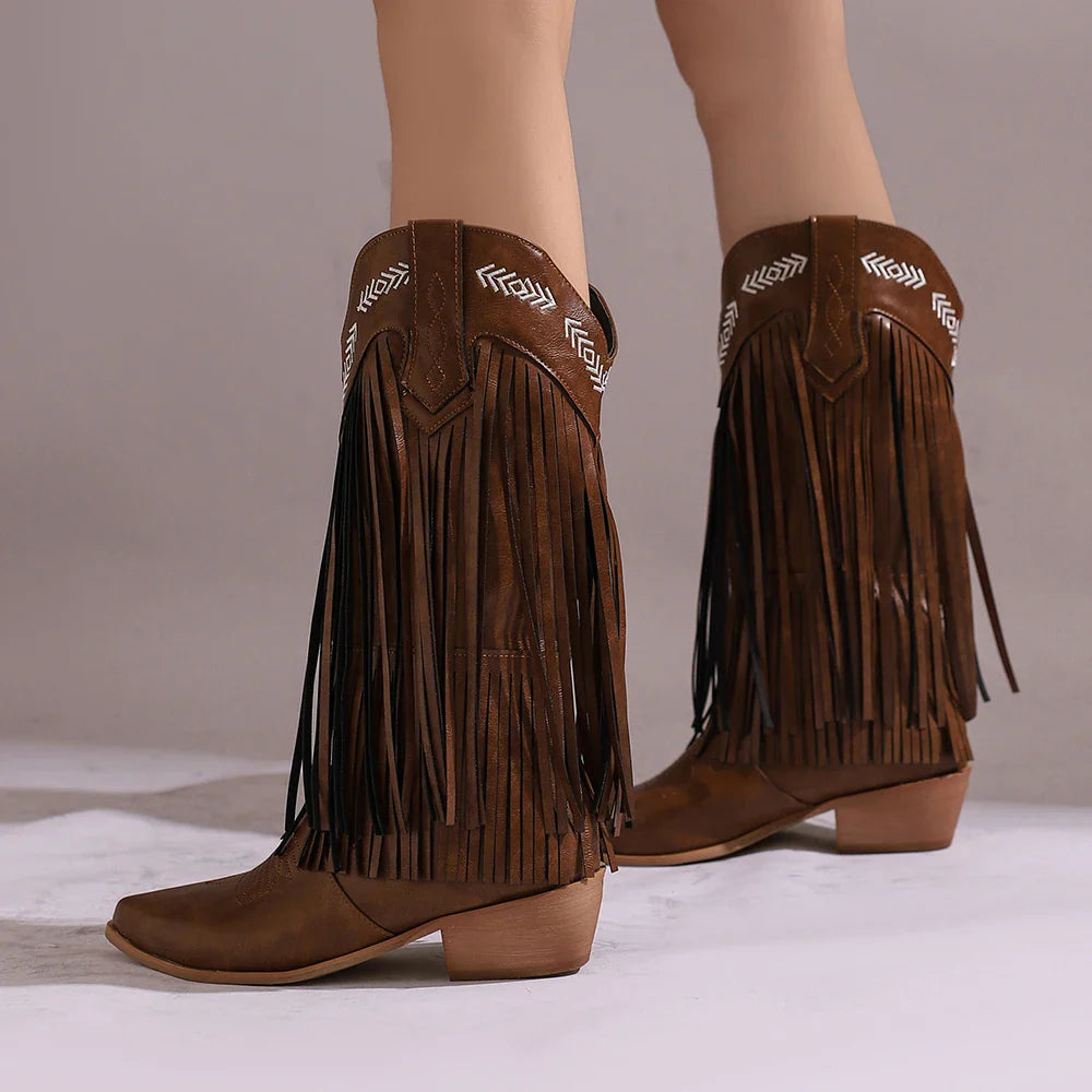 Suede Leather - Boots