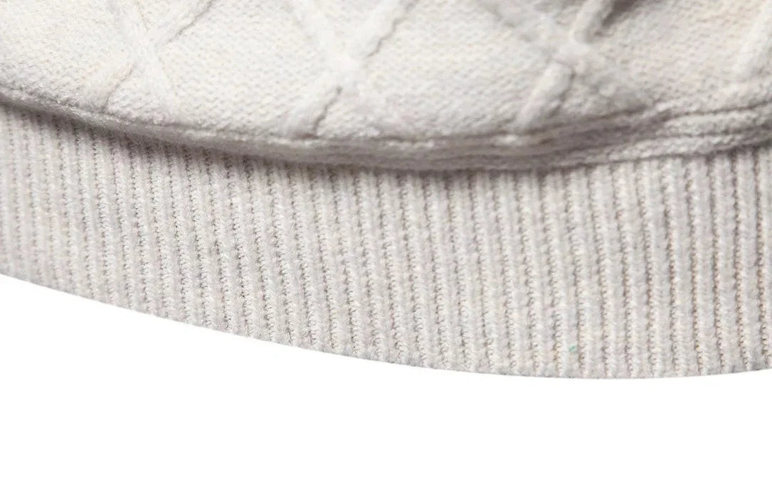 Cable Knit Crewneck - Sweater