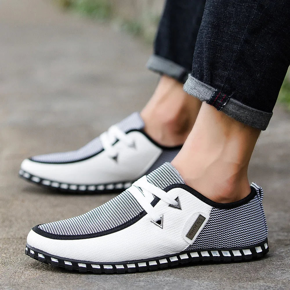 Leather Low-Top - Sneakers
