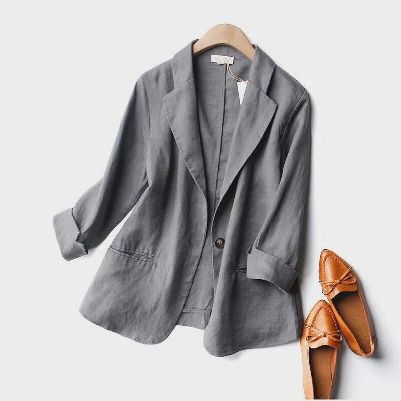 Lightweight Tailored Linen - Blazer