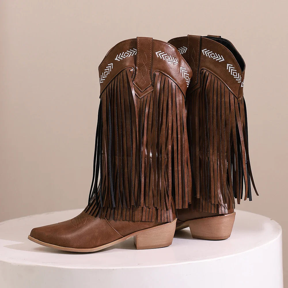 Suede Leather - Boots