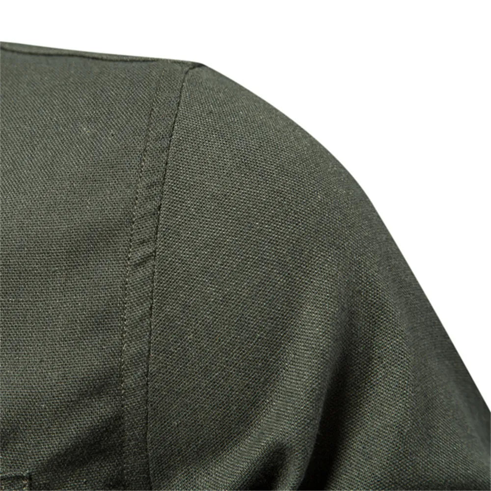 Cotton Button-Down - Shirt