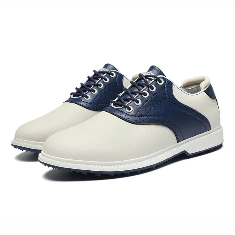 Waterproof Leather Spikeless - Golf Shoes