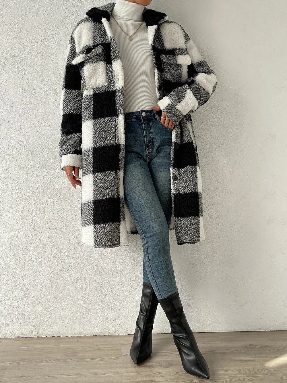 Veluna Classic Belted Trench - Coat