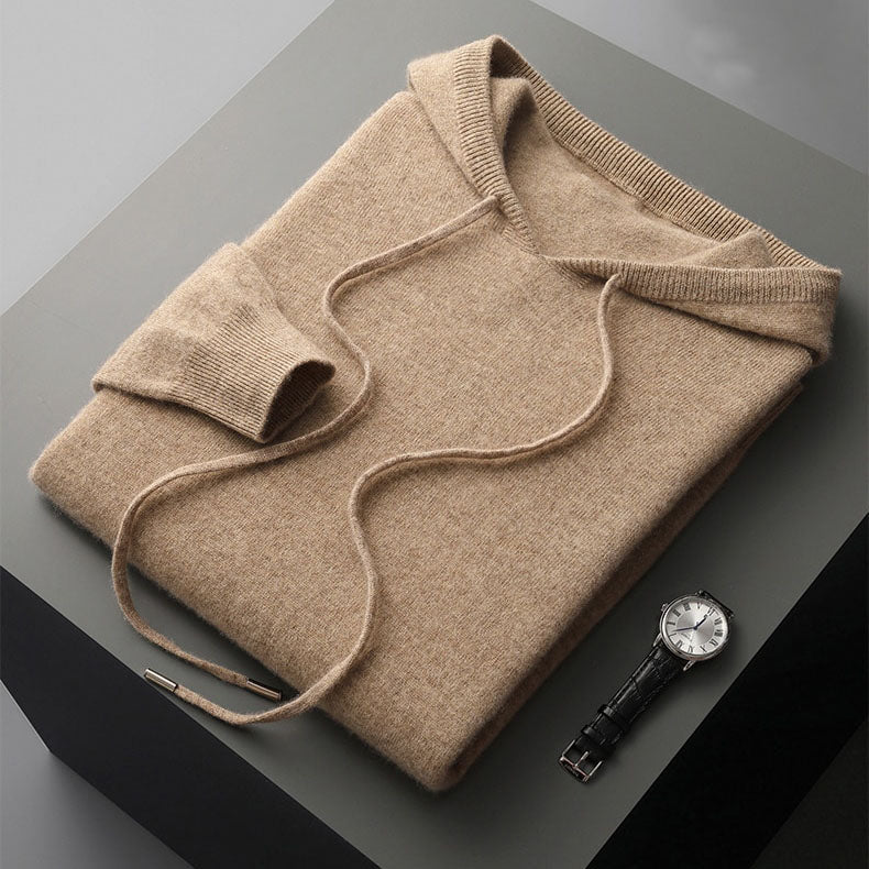 Merino Wool Hooded - Sweater