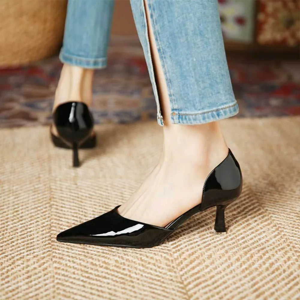 Aveline Leather - Heels