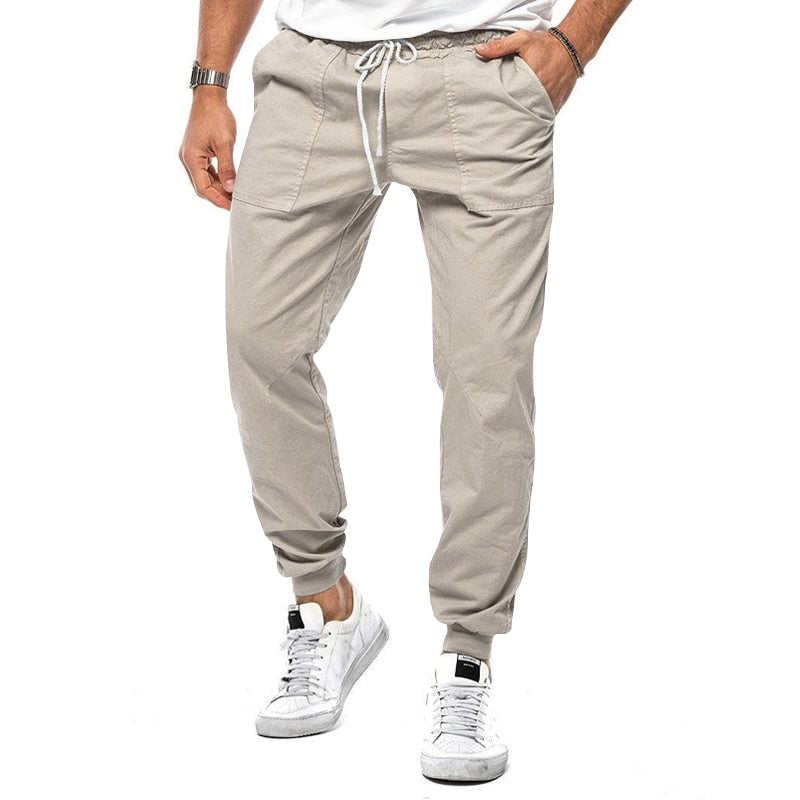 Lightweight Linen Drawstring - Joggers