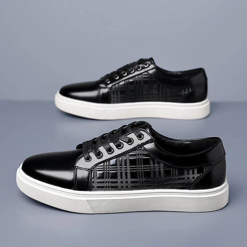 Leather Court Low-Top - Sneakers