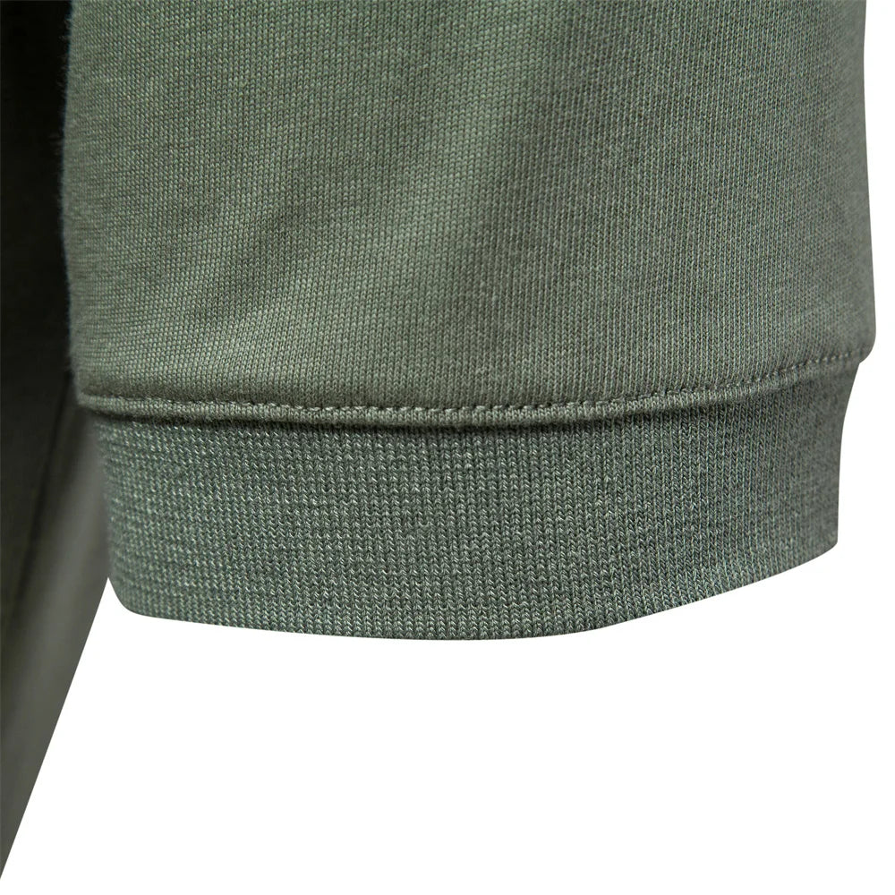 Cotton Troyer Neck - Polo Shirt