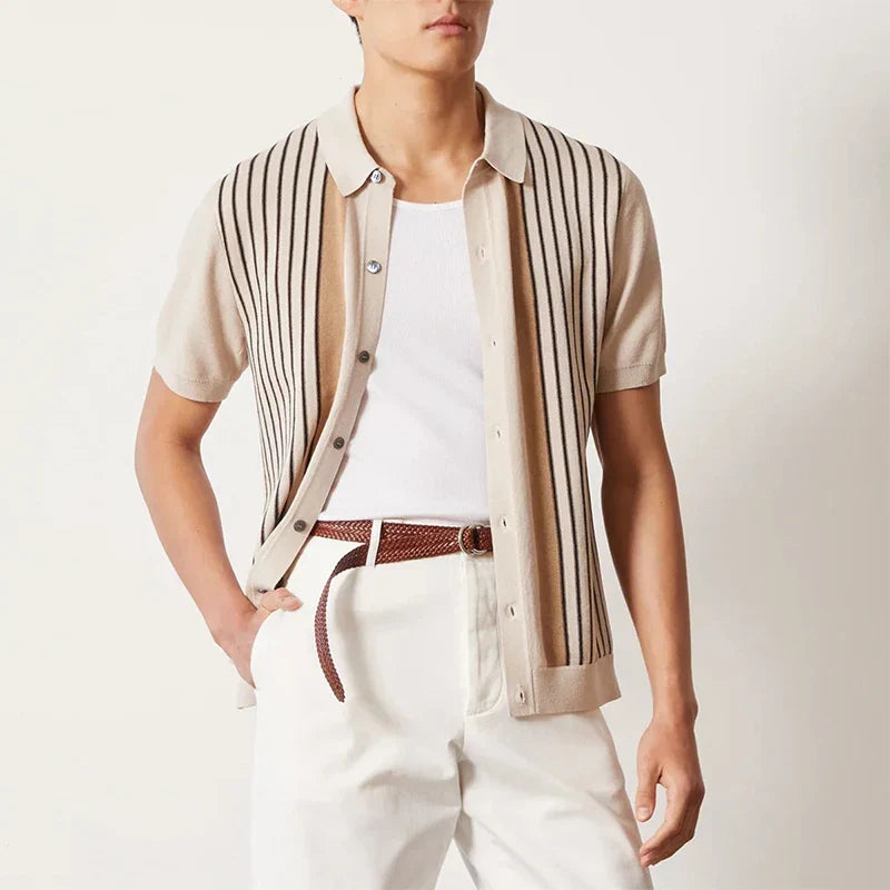 Striped Knit - Polo
