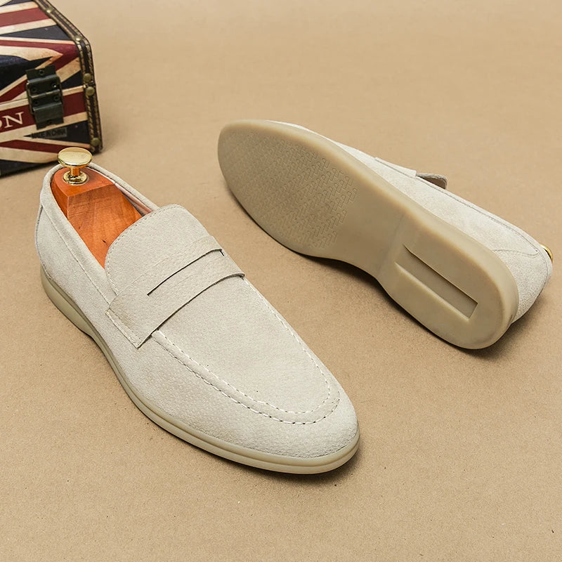 Milan Suede Slip-On - Loafers