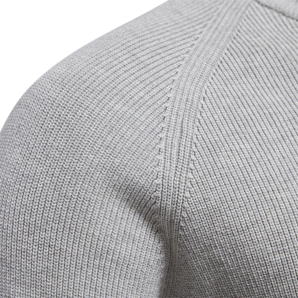 Moss Green Quarter Zip - Sweater